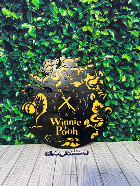 Honey Bear Clock