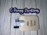 Custom Birthday Gift Card holder